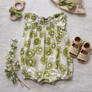 Tea collection kiwi bubble romper